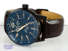 Pasek skórzany do zegarka Vostok Europe Limousine Gaz-14 YN85-560C520 - 22 mm