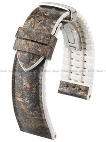 Pasek kauczukowy do zegarka - Hirsch Stone 0920044131-2-18 - 18 mm