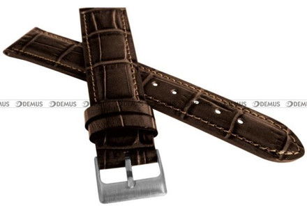 Pasek skórzany do zegarka - LAVVU LSIUC22 - 22 mm