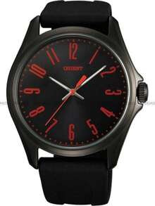 Pasek silikonowy do zegarka Orient FQC0S007B0, FQC0S008B0, FQC0S009B0, FQC0S00AA0, FQC0S00BA0, FQC0U006B0, FQC0U007B0, FQC0U008F0, FQC0U008K0 - VDEUD0B - 22 mm