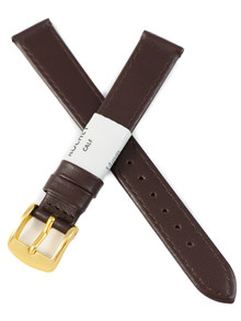 Pasek skórzany do zegarka - Rochet Leeds 6130403 - 14 mm - Brązowy