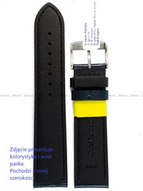 Wodoodporny Pasek skórzany do zegarka - Morellato A01X6081E32062CR24 - 24 mm