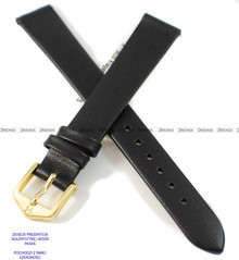 Pasek skórzany do zegarka - Hirsch Toronto 03702150-1-13 - 13 mm