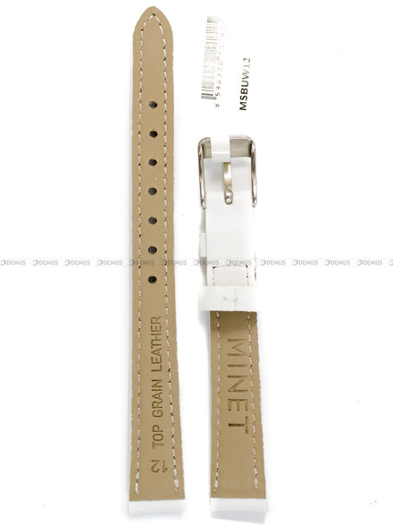 Pasek skórzany do zegarka - Minet MSBUW20 - 20 mm