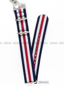 Pasek nylonowy do zegarka - Morellato A01U3972A74883 18 mm czerwony