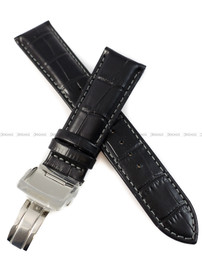 Pasek skórzany do zegarka Orient RA-AK0003S10B, RA-AK0008S10B, RA-AK0010B10B - UL015011J0 - 22 mm