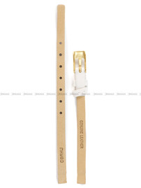 Pasek do zegarków Obaku V129L - V129LGIRW - 6 mm biały