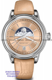 Pasek skórzany do zegarka Aviator V.1.33.0.259.4 - 16 mm