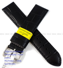 Wodoodporny Pasek skórzany do zegarka - Morellato A01X6081E32019CR20 - 20 mm