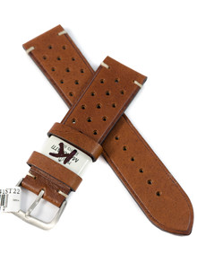 Pasek do zegarka skórzany - Morellato Brahms A01X5807B71041ST22 - 22 mm