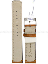 Pasek do zegarka skórzany - Morellato Coubert A01X6021C38041CR20 - 20 mm
