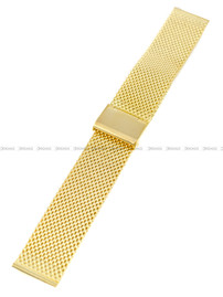 Bransoleta mesh do zegarka - BMZ03.20.BZ-GSP2 - 20 mm - złota