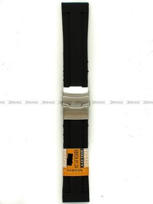 Pasek silikonowy Diloy do zegarka - SBR36.24.1 - 24 mm