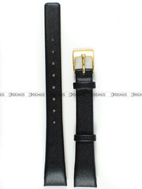 Pasek do zegarków Obaku V150L - V150LABRB1 - 14 mm czarny