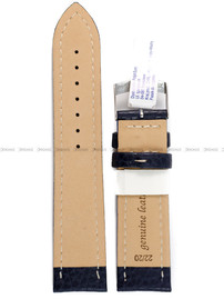 Pasek do zegarka skórzany - Morellato Kuga A01U3689A38061CR22 - 22 mm