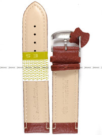 Pasek skórzany do zegarka - Diloy P206.22.8 - 22 mm