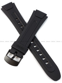 Pasek z tworzywa do zegarków Casio AW-81 - 18mm czarny