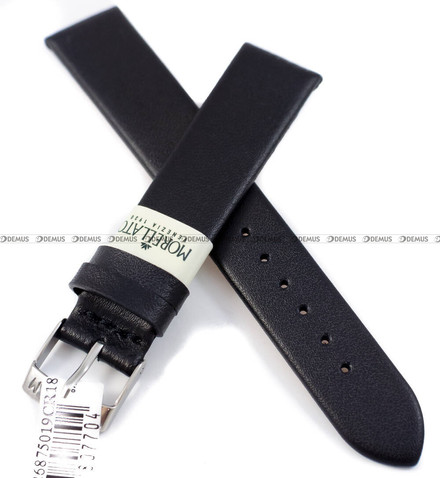 Pasek skórzany do zegarka - Morellato A01X5126875019CR18 - 18 mm