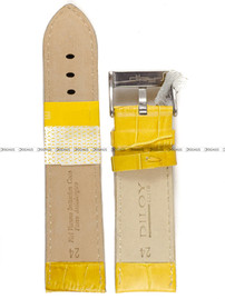 Pasek skórzany do zegarka - Diloy 368EA.24.10 - 24 mm