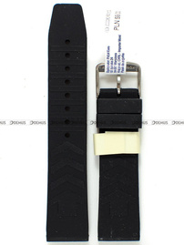 Pasek gumowy do zegarka - Morellato A01U4254187019CR22 - 22 mm