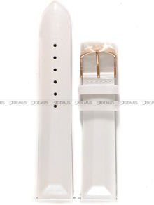 Pasek Undine skórzany do zegarka Vostok - 20 mm biały