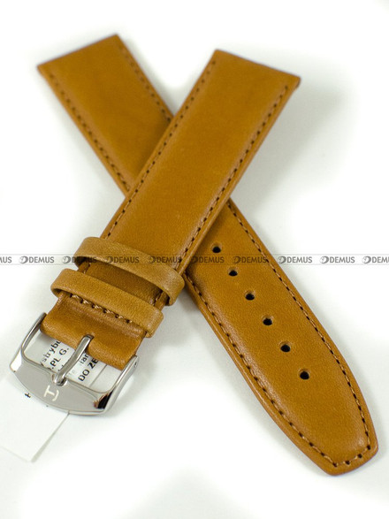 Pasek skórzany do zegarka - Horido 0077L.08.22S - 22 mm