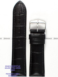 Pasek skórzany do zegarka - Hirsch Duke 01028150-2-24 - 24 mm