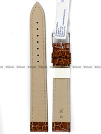 Pasek skórzany do zegarka - Morellato A01K0751376037CR18 - 18 mm - XL