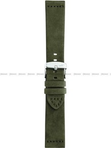 Pasek skórzany do zegarka - Morellato Manufatti A01X4683B90073CR22 - 22 mm