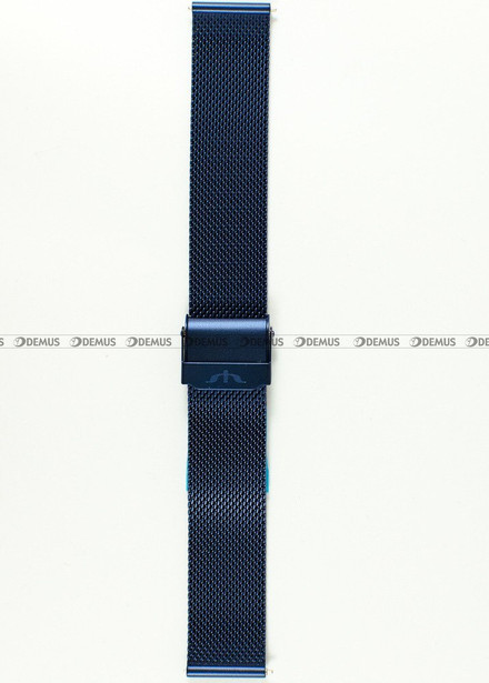 Bransoleta do zegarka Bisset - BBN.46.18 - 18 mm niebieski