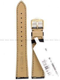 Pasek ze skóry krokodyla zwężany do zegarka - Hirsch Genuine Croco 18920850-1-19 - 19 mm
