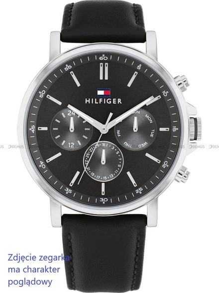 Pasek skórzany do zegarka Tommy Hilfiger 1710586 - 22 mm