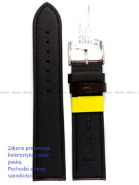 Wodoodporny Pasek skórzany do zegarka - Morellato A01X6081E32032CR20 - 20 mm