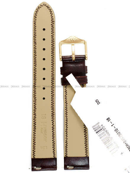 Pasek skórzany z do zegarka - Hirsch Ascot 01575010-1-20 - 20 mm 