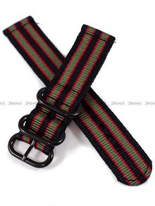 Pasek nylonowy do zegarka - Nato PN6.20.1.4.3-CZ - 20 mm