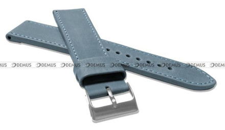 Pasek skórzany do zegarka - LAVVU LSAXJ22 - 22 mm - XXL