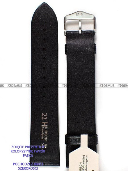 Pasek skórzany do zegarka - Hirsch Camelgrain XL 01009250-2-20 - 20 mm