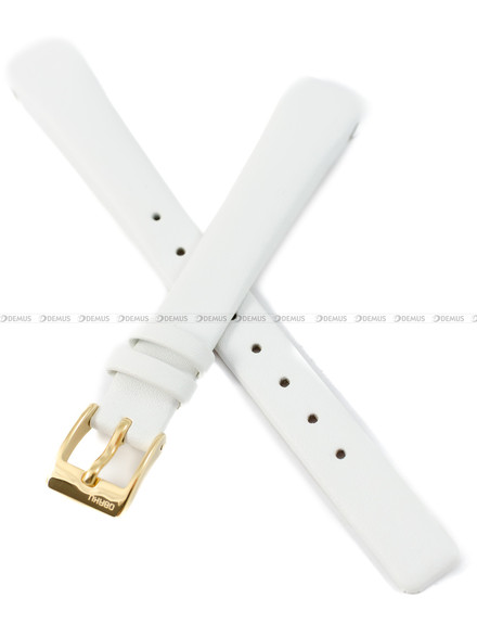 Pasek do zegarków Obaku V150L - V150LGIRW - 14 mm biały