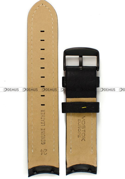 Pasek skórzany do zegarka Vostok Europe Anchar NH35A-5104144 - 24 mm