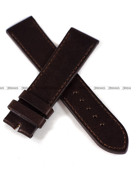 Pasek skórzany do zegarka Nautica NAPAVT001 - 22 mm - Bez klamerki