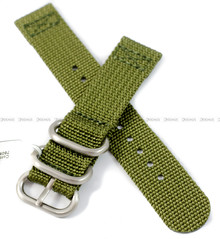 Pasek Bawełniany do zegarka - Fluco Cotton 760M-31-20 - 20 mm