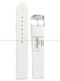Pasek skórzany do zegarka - Rochet Trendy 6340602 - 18 mm - Biały