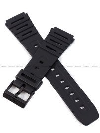 Pasek z tworzywa do zegarków Casio W-720 i CA-53 - 20mm czarny