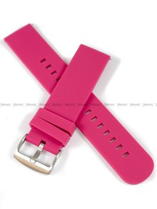 Pasek silikonowy do zegarka - LAVVU LS00X22 - 22 mm