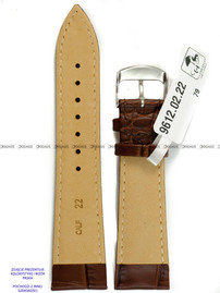 Pasek skórzany do zegarka - Horido 9612.02.20S - 20 mm