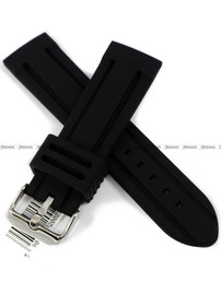 Pasek silikonowy do zegarka - Horido 0011.01.24S - 24 mm