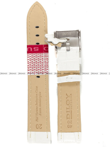 Pasek do zegarka - Diloy 368.20.22 - 20 mm