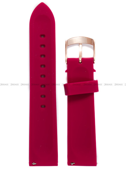 Pasek silikonowy do zegarka Vostok Europe Vilnele JS20-125B751 - 20 mm