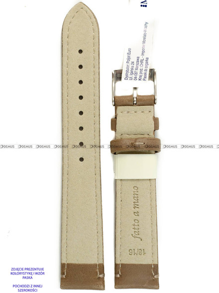 Pasek skórzany do zegarka - Morellato Kahlo A01X6022E23038CR22 - 22 mm