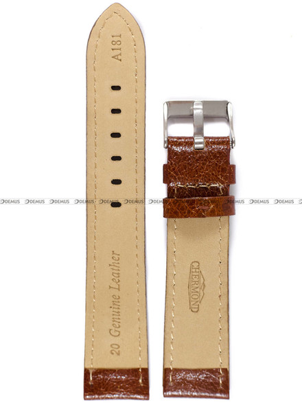 Pasek skórzany do zegarka - Chermond A181.20.3 - 20 mm